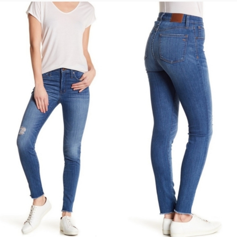 Madewell 9" High-Rise Skinny Jeans